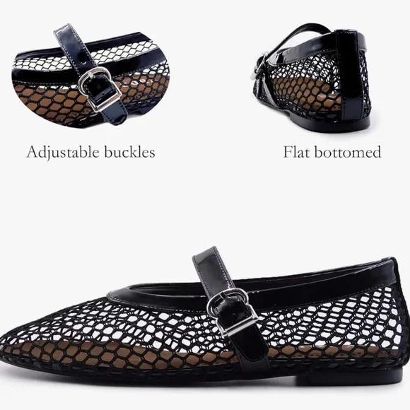 Mesh Ballet Flats Casual Ballerina 🩰 - Picture 4 of 11